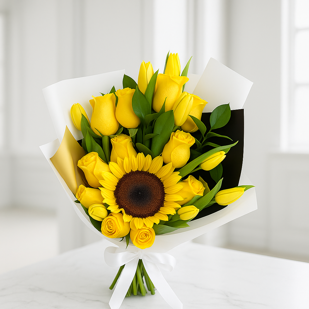 Abrazo de Sol (Flores Amarillas)