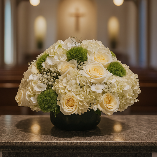 Consuelo Sereno: Paz en Blancos y Verdes