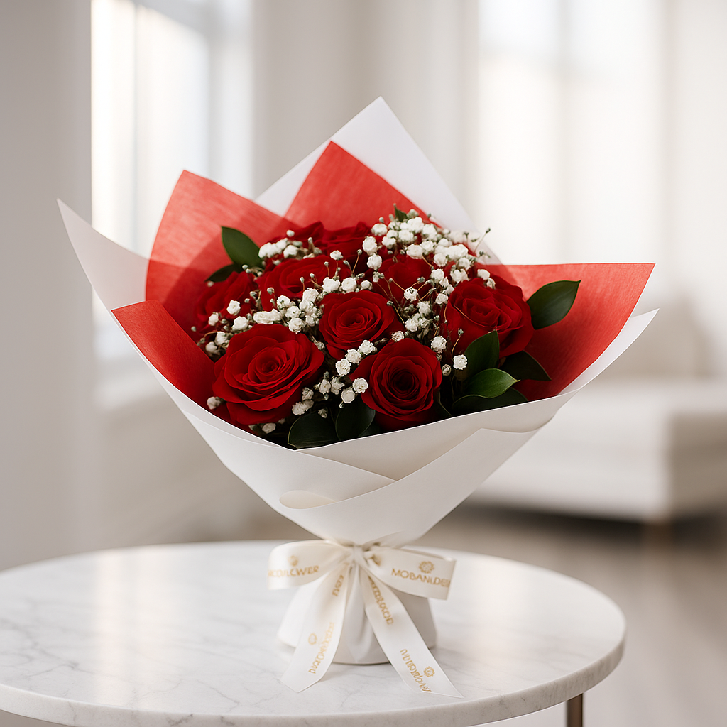 Bouquets - Ramos de 12 o 24 Rosas – Escoge tu color favorito