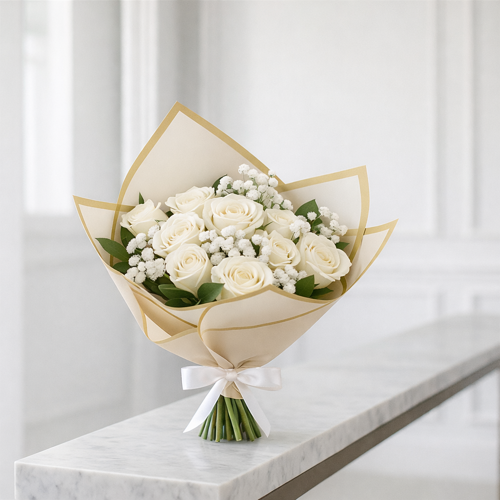 Bouquets - Ramos de 12 o 24 Rosas – Escoge tu color favorito