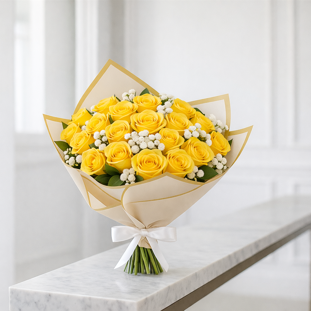 Bouquets - Ramos de 12 o 24 Rosas – Escoge tu color favorito