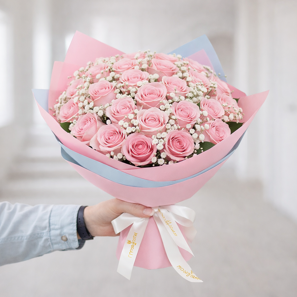 Bouquets - Ramos de 12 o 24 Rosas – Escoge tu color favorito